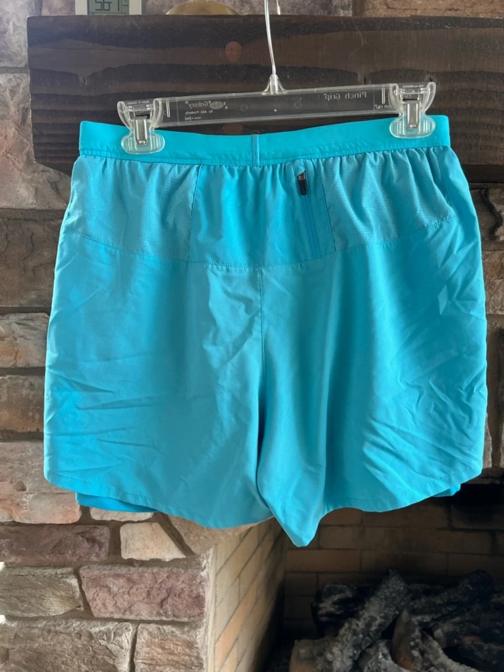 Men’s Nike Aqua Blue Running Shorts Medium